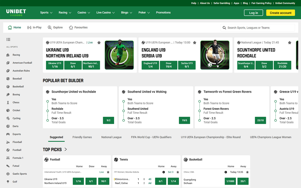 Unibet betting site Malta