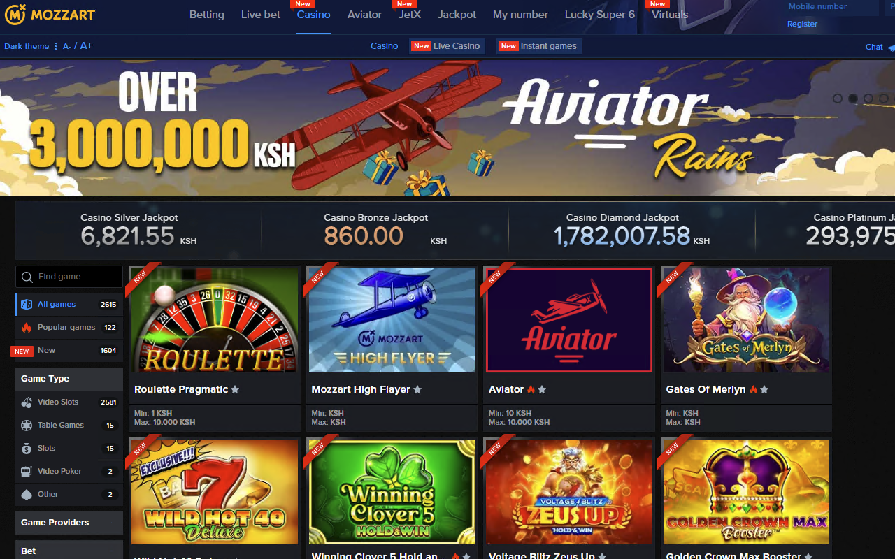 Mozzart casino Malta